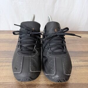 Kids Puma Black Athletic Shoes Sneakers Size 5C Unisex Sporty Walking Lace up